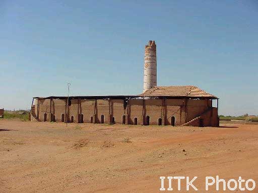 Chimney Damage at Tile Factory