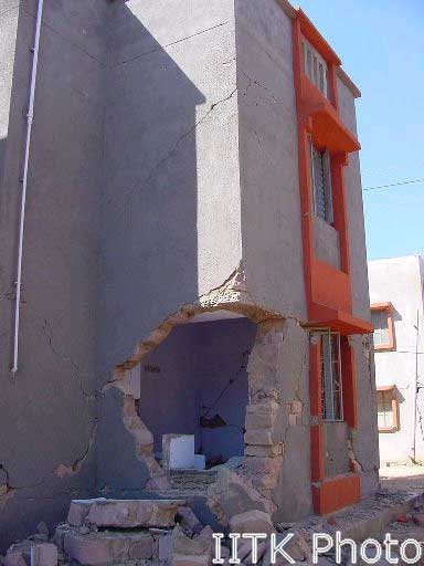 Corner Failure in Multi-story Building