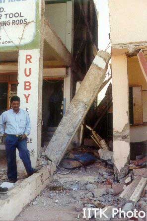 Collision of Adjacent Structures